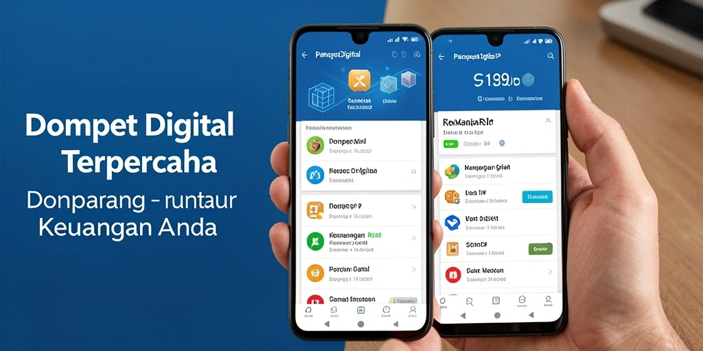 Tampilan antarmuka aplikasi PAKARJP yang sederhana dan mudah dipahami.