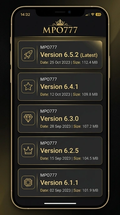 Riwayat Versi mpo777 untuk Pengguna Android